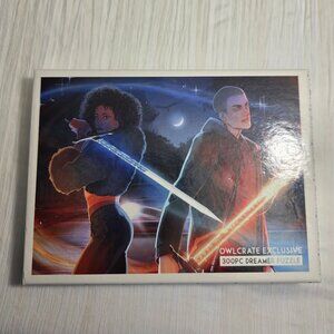Owlcrate Exclusive 300 Piece Dreamer Jigsaw Puzzle Call Down the Hawk Trilogy